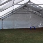 Inside the big Marquee